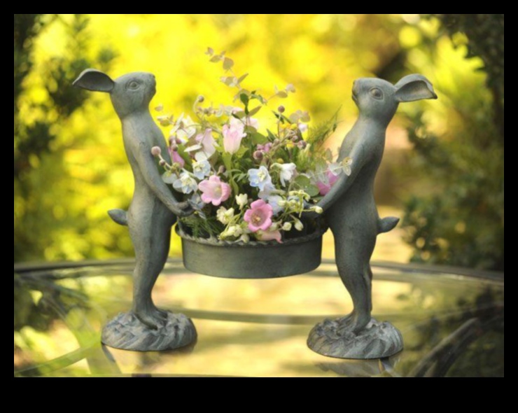 Seninătate sculptată: infuzând liniște cu artă de grădină