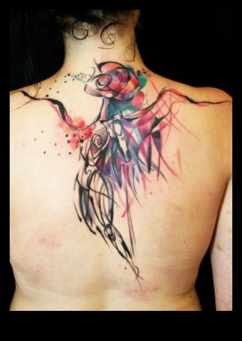 Arta vie Vibranța tatuajelor cu acuarelă 4 Arta vie: Descoperiți vibrația tatuajelor în acuarelă
