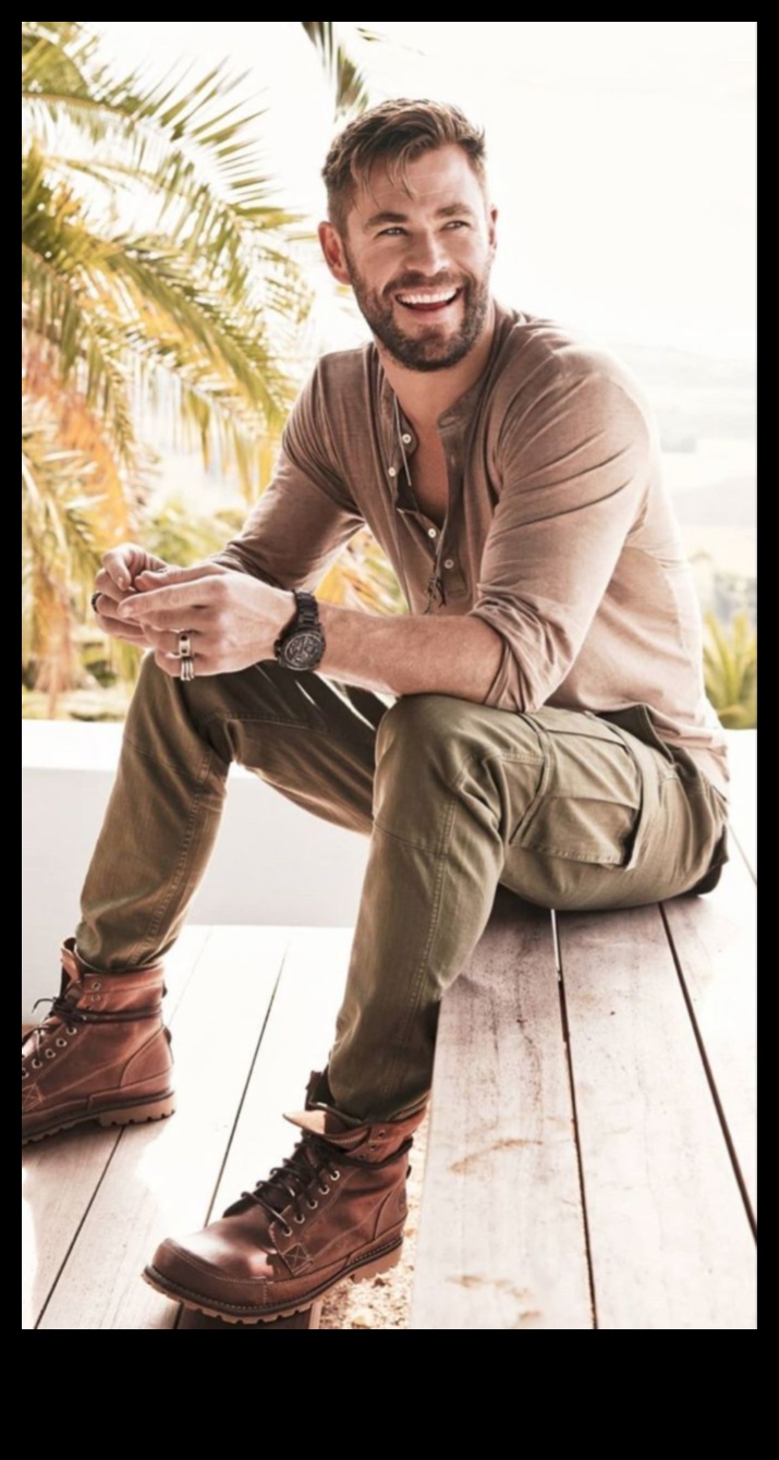 Rafinament robust: modă pentru bărbați pentru aventuri în aer liber