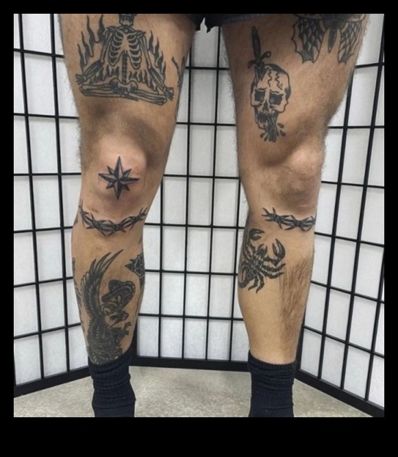 Pânză expresivă Narațiunile îndrăznețe cu tatuaje pe picior îți ridică stilul 4 Pânză expresivă: ridicați stilul cu narațiuni îndrăznețe despre tatuaje pe picioare