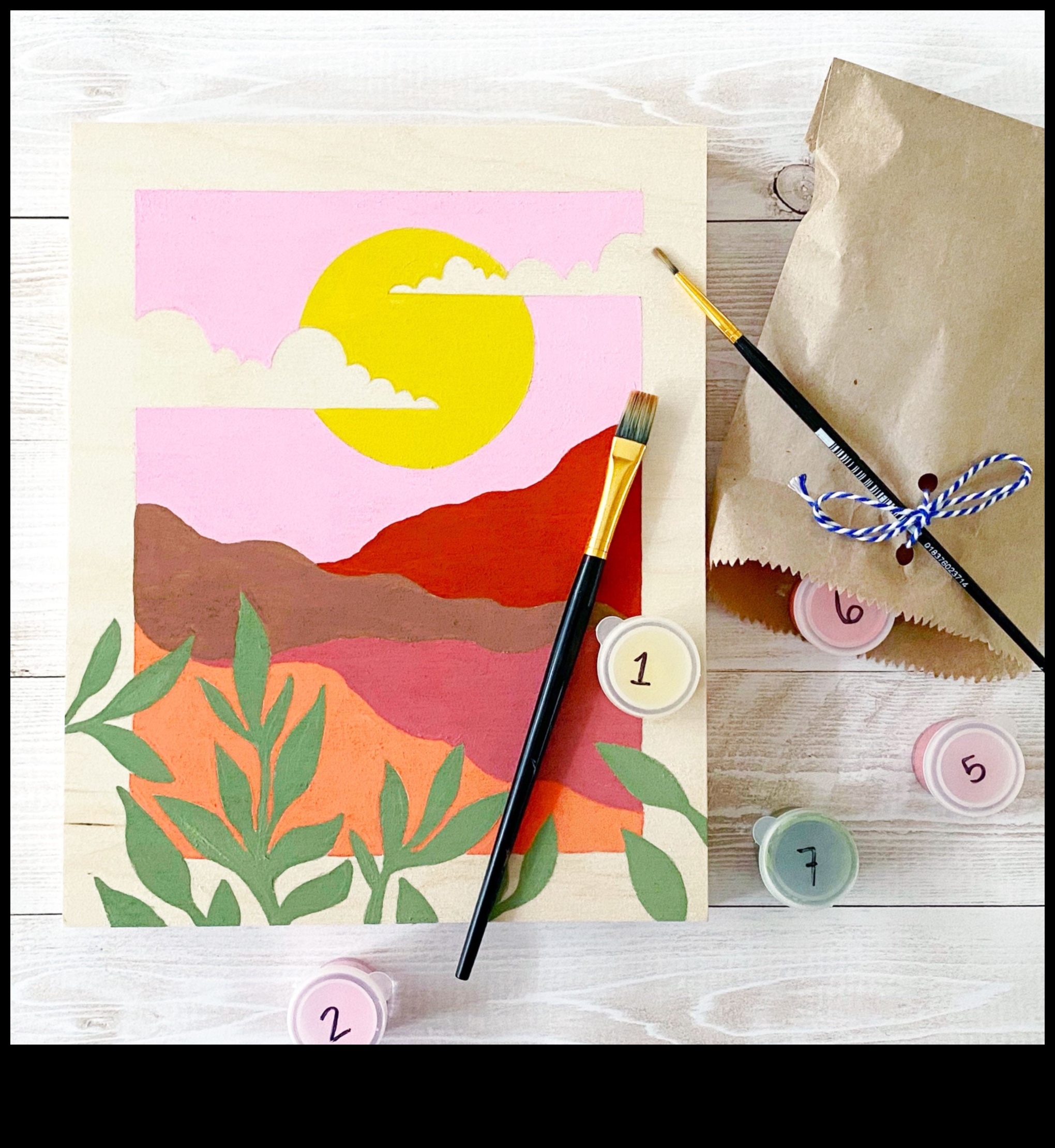 Cifre în cerneală: creați povești pe mini-pânzele dvs