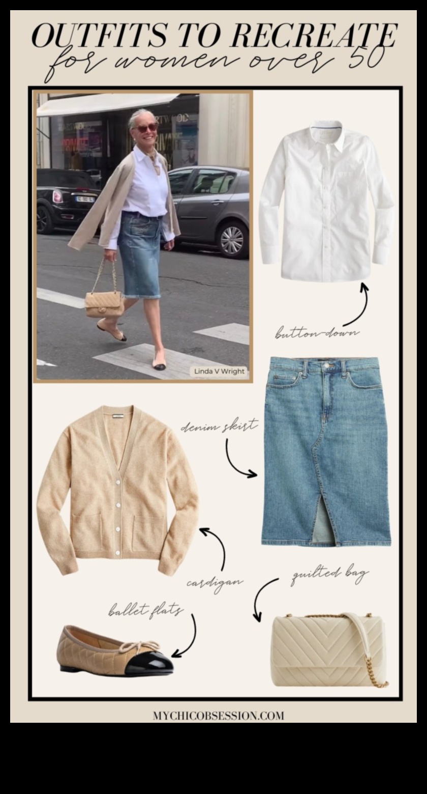 Ținute casual șic, elegantă, ușoară, care arată fără efort 3 Eleganță ușoară: ținute casual pentru șic fără efort