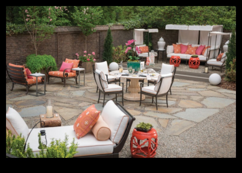 Armonie în floare: accente elegante pentru oază de grădină