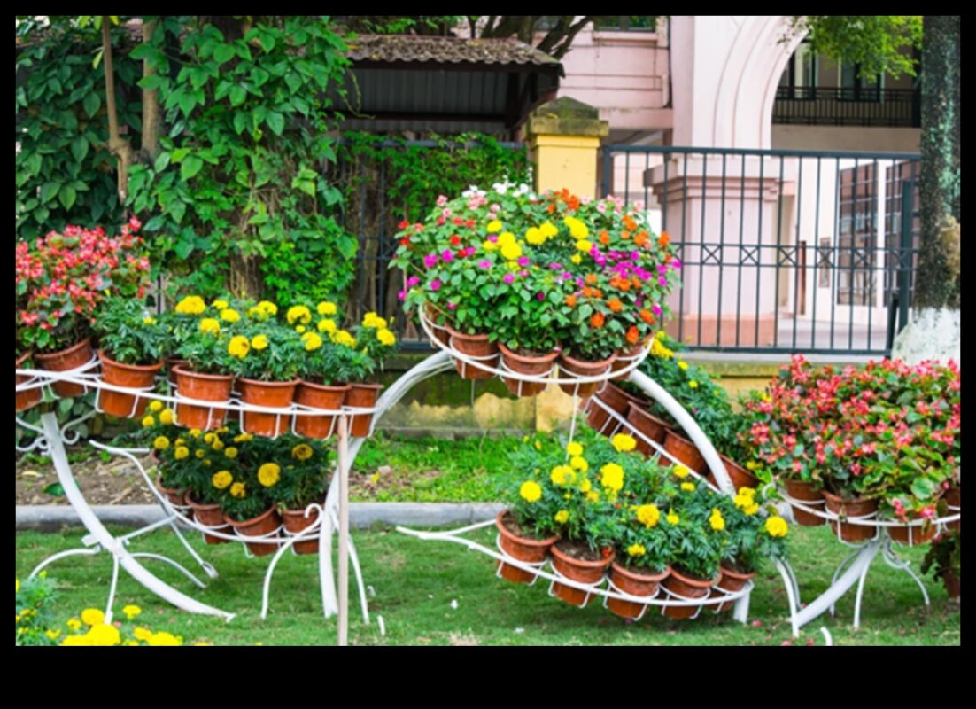 Blossom Brilliance: Creații de bricolaj strălucitoare pentru grădini